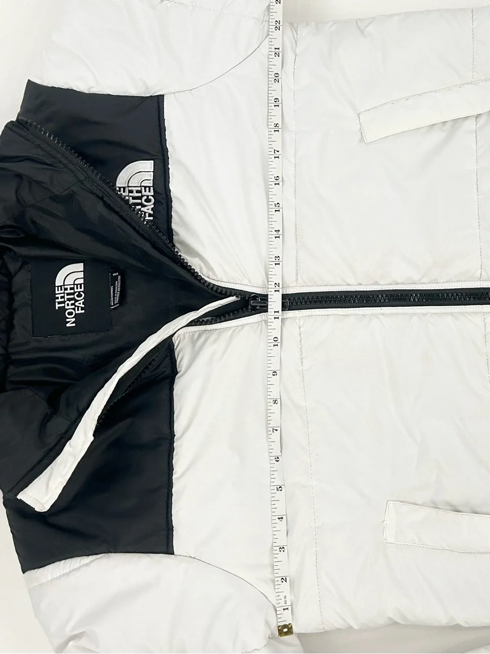 The North Face Nuptse 2 700 Down Puffer Jacket White Black Men’s S 2016